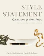 "Style Statement" - Carrie McCarthy, Ophalen of Verzenden, Zo goed als nieuw, Studie en Technieken