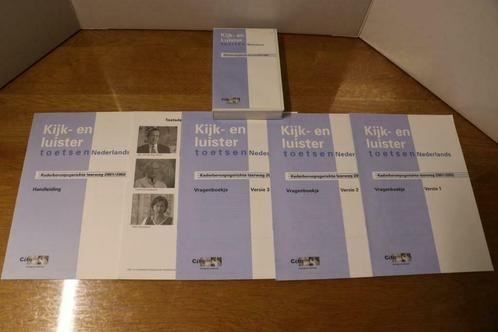 Kijk- en luistertoets Nederland Kaderberoepsgerichte leerweg, Livres, Livres d'étude & Cours, Neuf, Secondaire inférieur professionnel