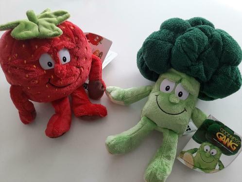 GOODNESS GANG KNUFFELS "NIEUW" AARDBEI EN BROCCOLI, Kinderen en Baby's, Speelgoed | Knuffels en Pluche, Nieuw, Overige typen, Ophalen of Verzenden