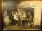 Schitterend Schilderij !!! "LARENS INTERIEUR" Kopie Neuhuijs, Ophalen of Verzenden