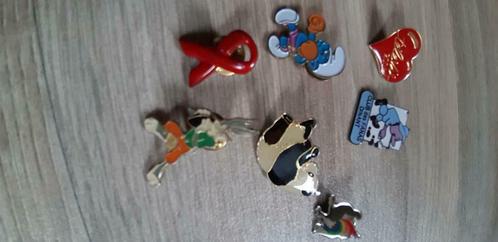 Lot de 7 pins 3 euros, Collections, Broches, Pins & Badges, Comme neuf, Insigne ou Pin's, Enlèvement ou Envoi