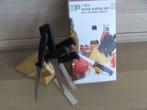 6 Steak messen met houtblok, Ophalen, Nieuw, Bestekset, Inox of Chroom
