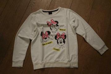 Trui - 134/140 - Minnie by Koton - Perfecte staat!, Enlèvement ou Envoi, Comme neuf, Fille, Pull ou Veste