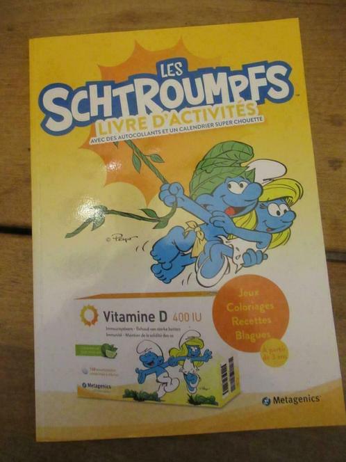 Smurfenbrochure met stickers en meer..., Verzamelen, Overige Verzamelen, Nieuw, Ophalen of Verzenden