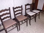 stoelen, Huis en Inrichting, Stoelen, Vier, Gebruikt, Landelijk, Bruin