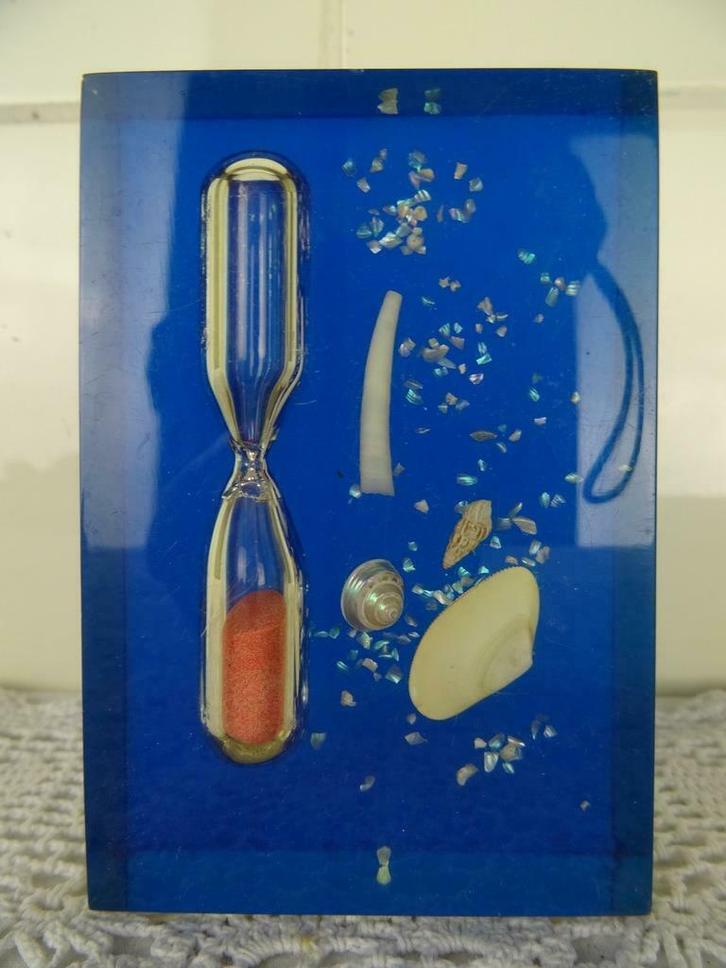 Sablier design vintage sablier art curio sablier, Antiquités & Art, Curiosités & Brocante, Enlèvement ou Envoi