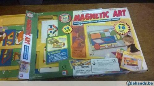 tekenset met 16 kaarten "Magnetic Art", Kinderen en Baby's, Speelgoed | Educatief en Creatief, Gebruikt, Ophalen