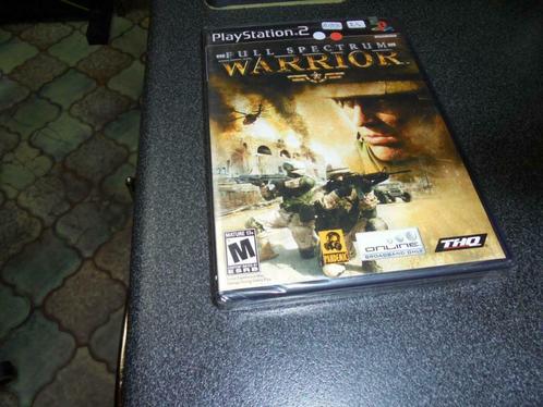 Nieuwe Amerikaanse Playstation 2 game Full Spectrum Warrior, Consoles de jeu & Jeux vidéo, Jeux | Sony PlayStation 2, Neuf, Combat