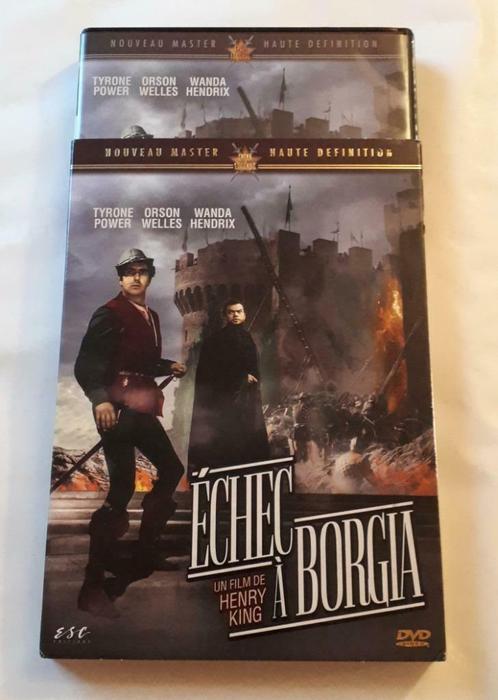 Echec à Borgia (Power/Welles) comme neuf, Cd's en Dvd's, Dvd's | Klassiekers, Zo goed als nieuw, Overige genres, 1940 tot 1960