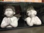 set van 2 beeldjes engeltjes, Verzamelen, Beelden en Beeldjes, Ophalen of Verzenden, Nieuw, Religie