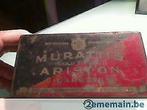 Ancien coffret métallique cigarettes Muratti's, Enlèvement