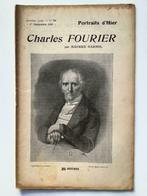 Portraits d'Hier Charles Fourier par Maurice Harmel, Ophalen of Verzenden