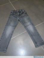 grijs jeans broekje piet piraat maat 98 in perfecte staat, Jongen, Gebruikt, Ophalen of Verzenden, Broek
