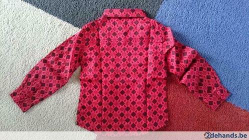 Hemdje Fred & Ginger, rood-zwart, maat 92, 2 jaar, NIEUW, Kinderen en Baby's, Kinderkleding | Maat 92, Nieuw, Jongen, Shirt of Longsleeve