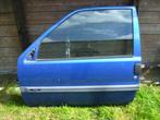 citroen saxo deur links 3 deurs blauw, Auto-onderdelen, Ophalen of Verzenden, Gebruikt, Links, Deur