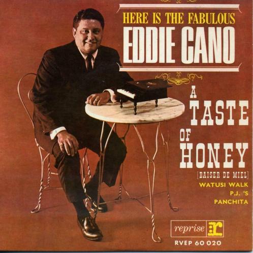 Eddie Cano – A Taste Of Honey - Ep, CD & DVD, Vinyles Singles, Comme neuf, EP, Jazz et Blues, 7 pouces, Enlèvement ou Envoi