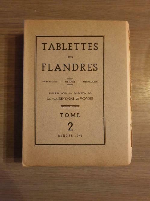 GENEALOGIE Tablettes des Flandres. Document 2, Livres, Histoire & Politique, Neuf, Enlèvement ou Envoi