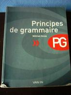 boek; principes de grammaire, Enlèvement