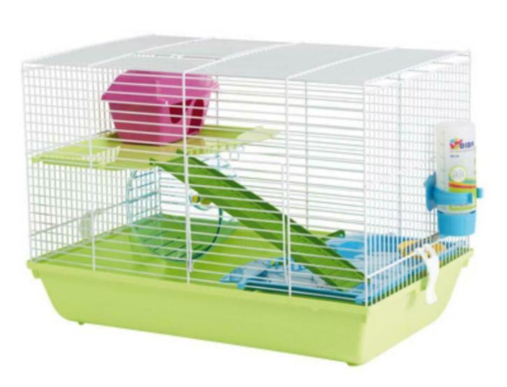 Hamsterkooi Martha Triple, Dieren en Toebehoren, Knaagdieren en Konijnen | Hokken en Kooien, Nieuw, Kooi, Minder dan 60 cm, Minder dan 75 cm