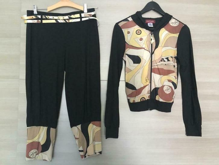 Jogging Baby Phat maat M+L, Kleding | Dames, Sportkleding, Zo goed als nieuw, Fitness of Aerobics, Maat 38/40 (M), Zwart, Verzenden