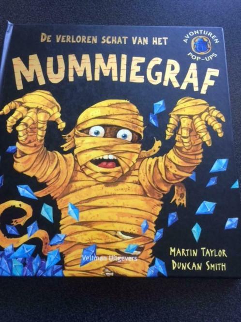 pop-up boek De verloren schat van het mummiegraf - heel goed, Boeken, Kinderboeken | Jeugd | onder 10 jaar, Zo goed als nieuw