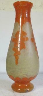 vase en verre camée art déco Schneider Le Verre Francais 21, Antiquités & Art, Envoi