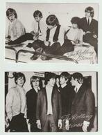 Rolling Stones, 2 z/w postkaarten 1960's, Zo goed als nieuw, Verzenden