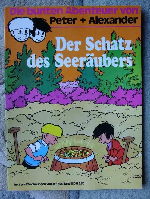 Jommeke Duits Peter + Alexander 8 Der Schatz des Seeräubers!, Boeken, Stripverhalen, Zo goed als nieuw, Eén stripboek, Ophalen of Verzenden