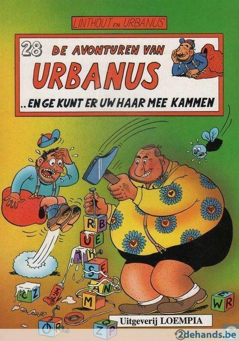 Urbanus:..En ge kunt er uw haar mee kammen(1990)eerste druk, Boeken, Stripverhalen, Gelezen