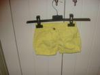 geel shortje grain de blé 86, Kinderen en Baby's, Babykleding | Maat 86, Gebruikt, Meisje, Ophalen of Verzenden, Broekje