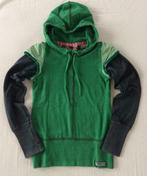 longsleeve hoodie shirt Kiezeltje 134 140 groen lange mouwen, Kiezeltje, Meisje, Gebruikt, Ophalen of Verzenden
