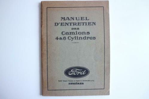 manuel d'entretien CAMION FORD 1948  4 ET 8 cyl original, Autos : Divers, Modes d'emploi & Notices d'utilisation, Enlèvement ou Envoi