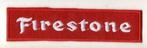 Patch Firestone - 132 x 32 mm, Motoren, Ophalen of Verzenden