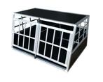 Cage transport ALU L cage aluminium cage transport alu cage, Animaux & Accessoires, Accessoires pour chiens, Enlèvement ou Envoi