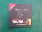 sous-bock de bière Jupiler Tauro 13x13 cm, Ophalen of Verzenden, Gebruikt, Viltje(s), Jupiler