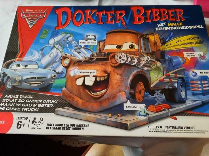 Dokter Bibber Cars, Hobby en Vrije tijd, Gezelschapsspellen | Overige, Zo goed als nieuw, Ophalen of Verzenden