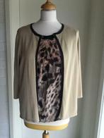 Blouse Betty Barclay et cardigan Peter Hahn 36/38 NOUVEAU, Beige, Taille 36 (S), Enlèvement ou Envoi, Neuf