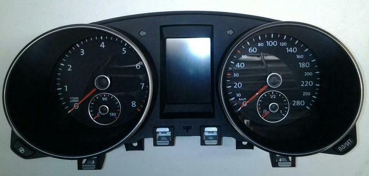 Compteur VW Golf 6 Réparation tableau de bord., Autos : Pièces & Accessoires, Tableau de bord & Interrupteurs, Volkswagen, Utilisé