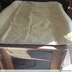 matrasbeschermer dubbel bed, Overige typen, Gebruikt, Ophalen of Verzenden, Wit