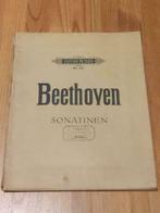 Partitions : Sonatinen Beethoven N1231, Musique & Instruments, Partitions, Piano, Utilisé, Enlèvement ou Envoi, Classique