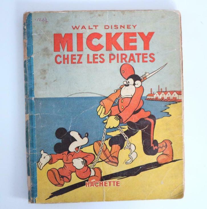 bd MICKEY (Hachette) 14 . Mickey chez les pirates 1937, Boeken, Stripverhalen, Ophalen of Verzenden