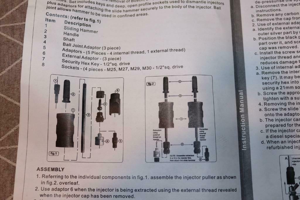 Extracteur injecteurs diesel Bosch Siemens Denso & Delphi / 14 pièces –  weboutillage