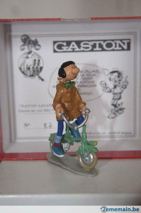 pixi franquin - gaston mini velo, Verzamelen, Overige Verzamelen, Gebruikt, Ophalen of Verzenden