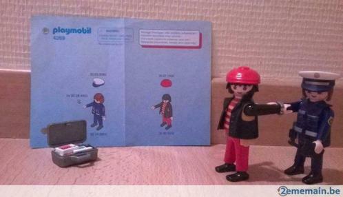 Playmobil 4269 Voleur et policière, Kinderen en Baby's, Speelgoed | Playmobil, Zo goed als nieuw, Complete set, Ophalen