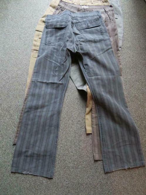 Cargopants en olifantenpijpenbroeken Heren, Kleding | Heren, Broeken en Pantalons, Gedragen, Maat 48/50 (M), Beige, Ophalen of Verzenden