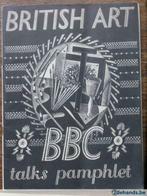 British Art-BBC-talks pamflet 1934, Antiek en Kunst, Ophalen of Verzenden
