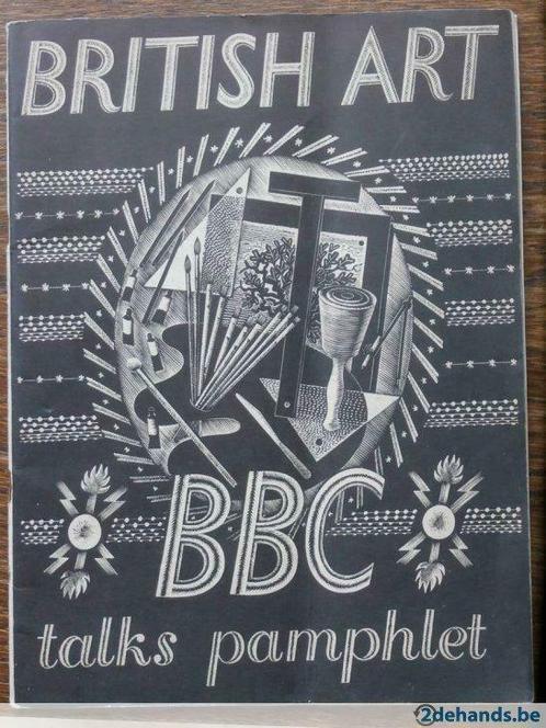 British Art-BBC-talks pamflet 1934, Antiek en Kunst, Antiek | Boeken en Manuscripten, Ophalen of Verzenden