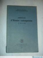 Abregé d'Histoire contemporaine 1815-1945 Van Kalken, Antiek en Kunst