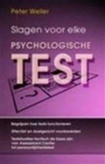 Slagen voor elke psychologischse test / Peter Weiler, Enlèvement ou Envoi, Comme neuf