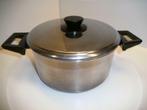 Casserole inox - 20cm (DS161-g), Maison & Meubles, Cuisine | Casseroles & Poêles, Inox, Utilisé, Casserole ou Cocotte-minute, Enlèvement ou Envoi